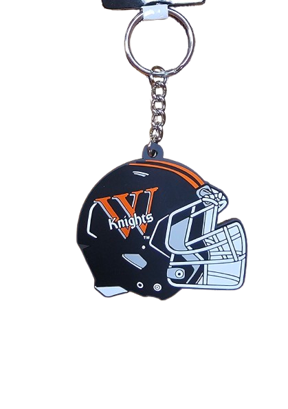 Football Helmet Keychain