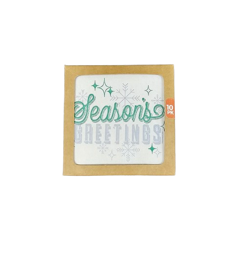 Holiday Coasters 10pk