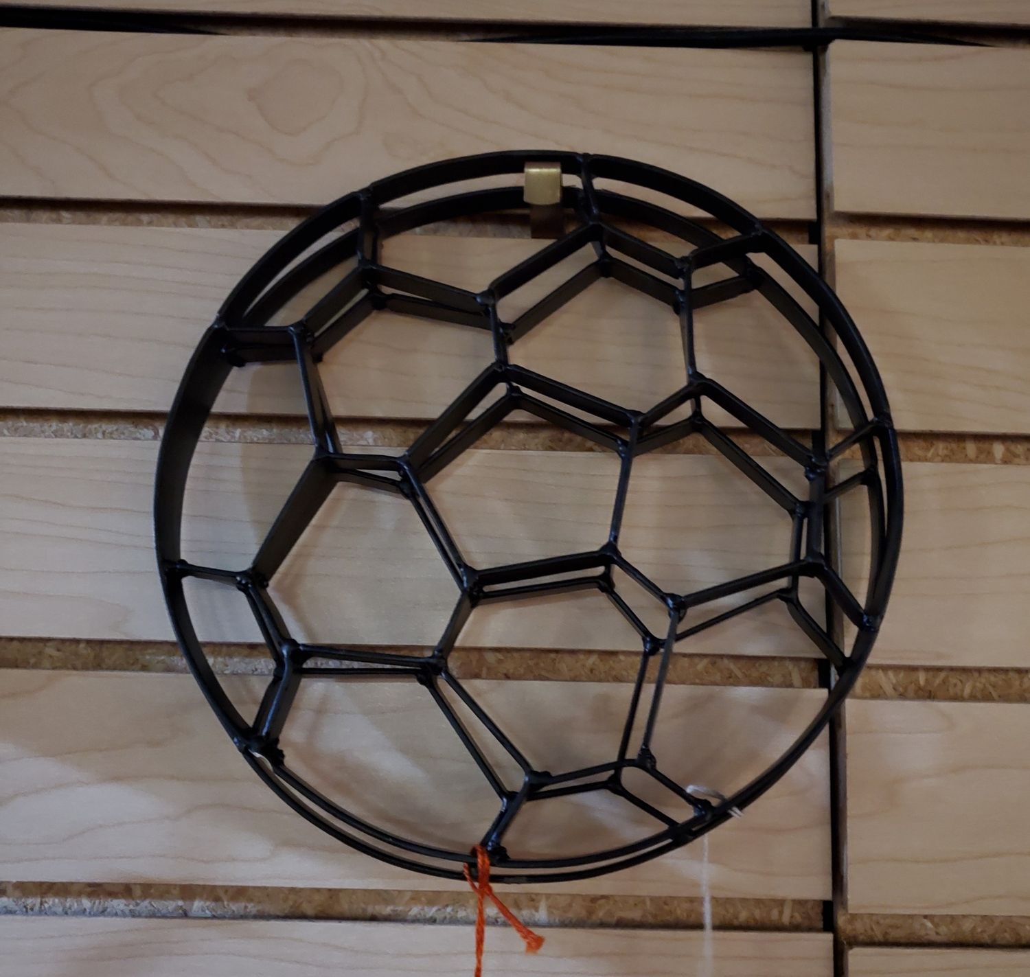 IRON WALL ART, SOCCER BALL