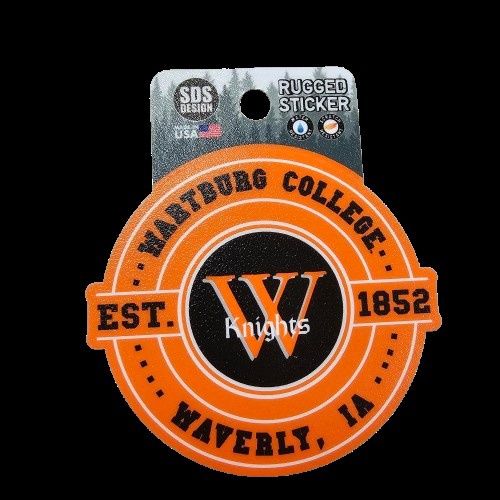 Rugged 3.5" sticker