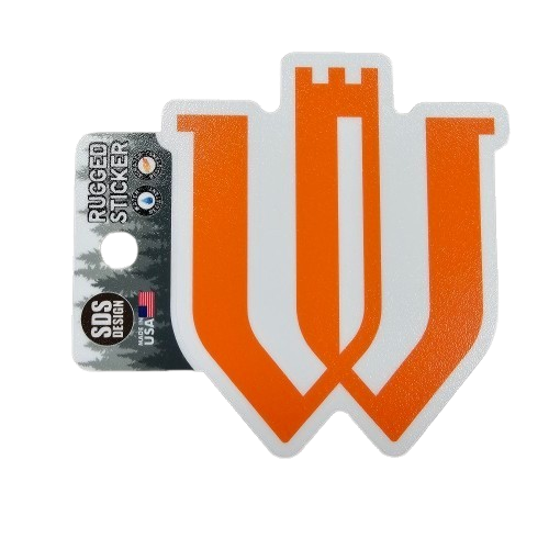 Rugged 3.5" sticker