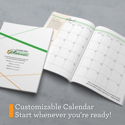 Amazon Link to Alumni written Comms Pro Planner