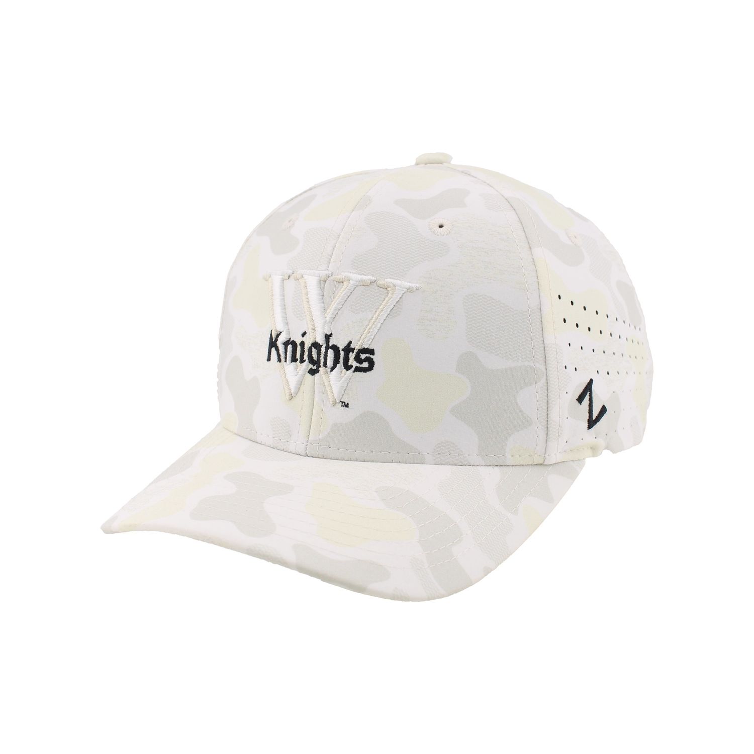 White Camo Cap by Zephyr