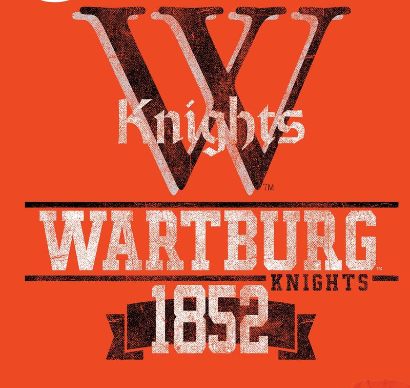 Orange Wartburg 1852 tee