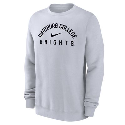 Club Fleece White Crew