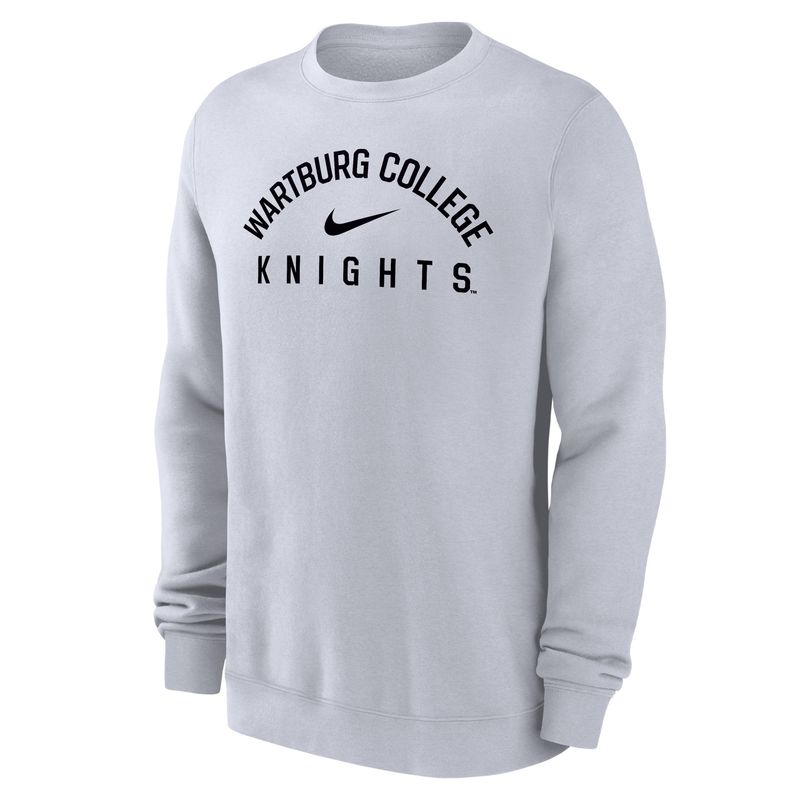 Club Fleece White Crew