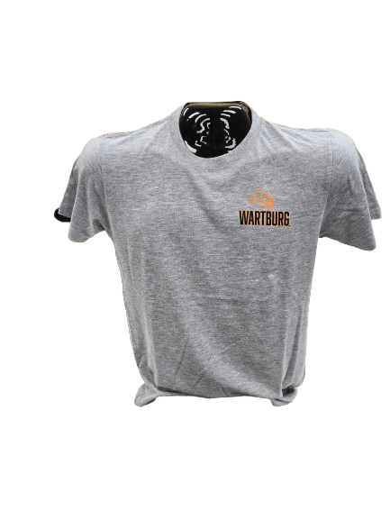 SS Tee w/left chest &amp; full bac