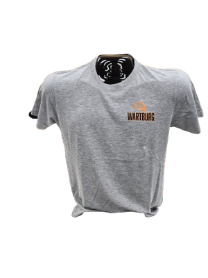 SS Tee w/left chest &amp; full bac