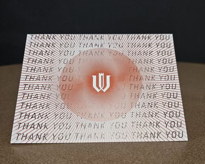Wartburg Thank You Cards
