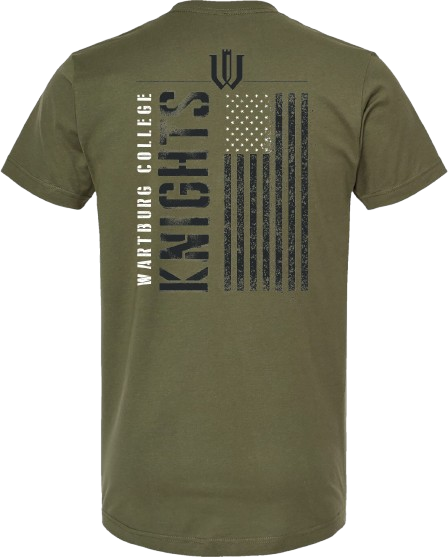 Wartburg Knights Flag Tee