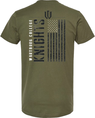Wartburg Knights Flag Tee