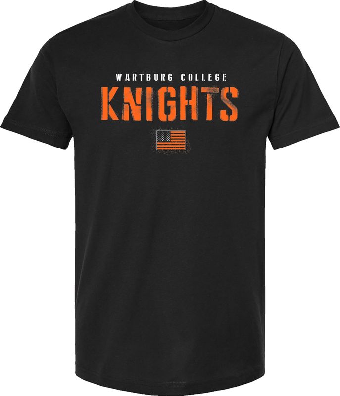 Wartburg Knights Flag Tee