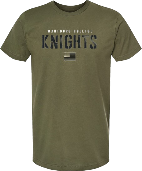 Wartburg Knights Flag Tee