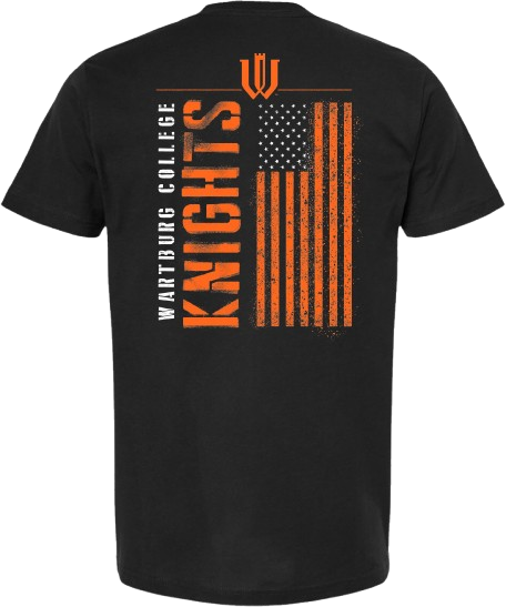 Wartburg Knights Flag Tee