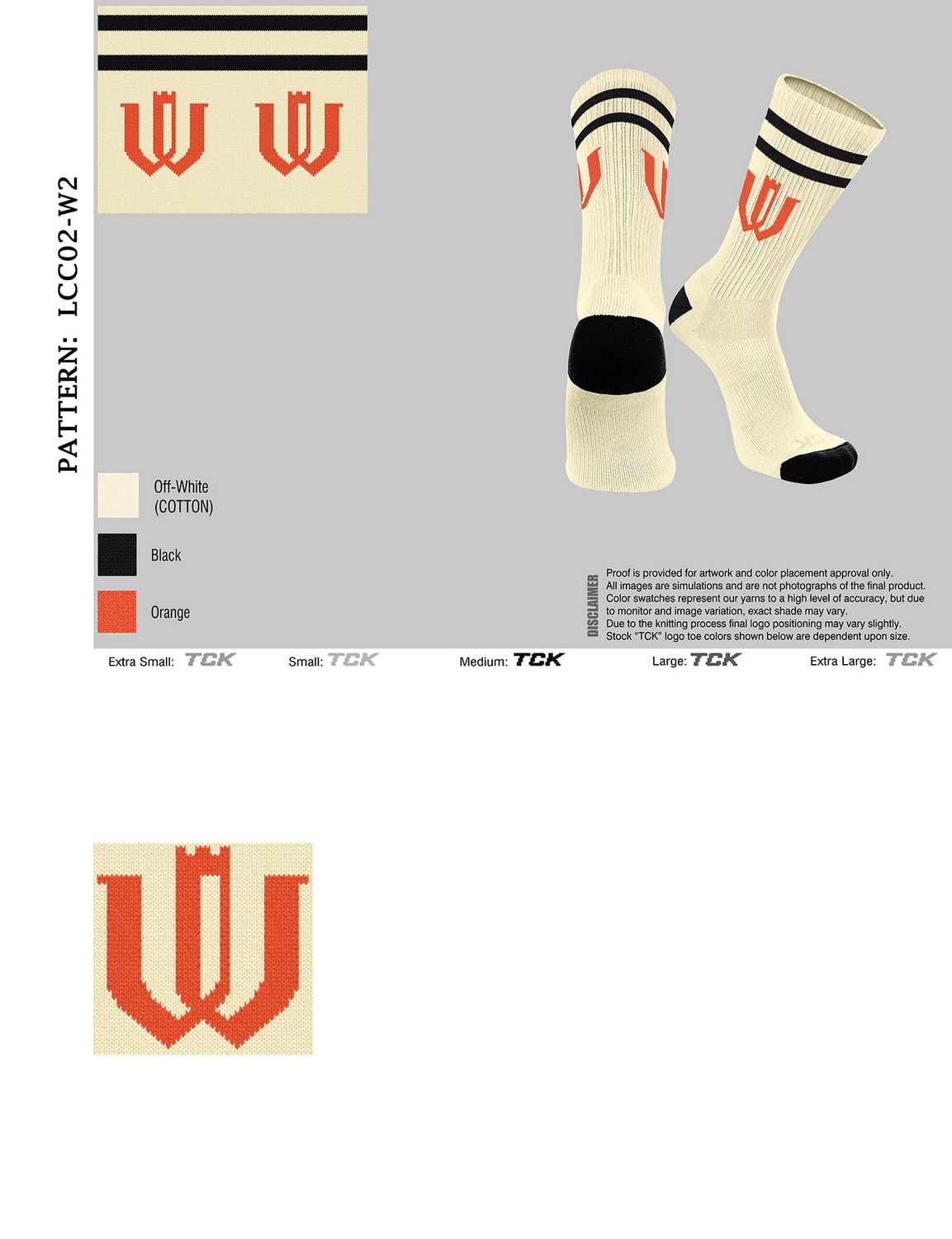 Vintage Crew Sock
