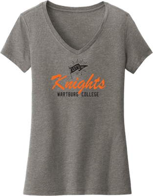 Let's Go Knights Ladies V-neck Tee