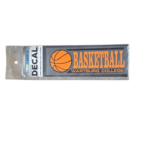 Wartburg Basketball Decal