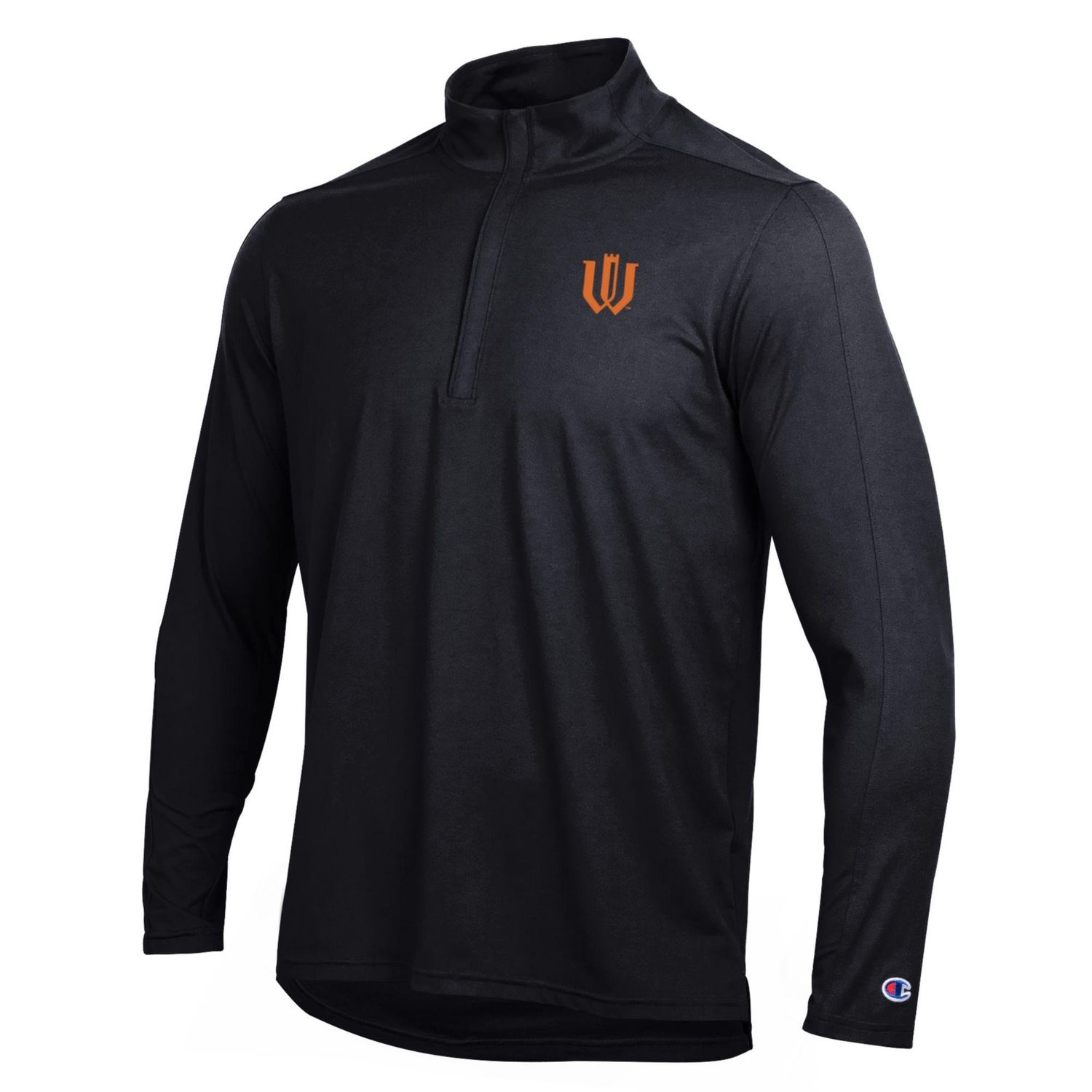 Black Soft Touch 1/4 zip