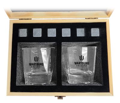 2 pc Rocks Glass Set