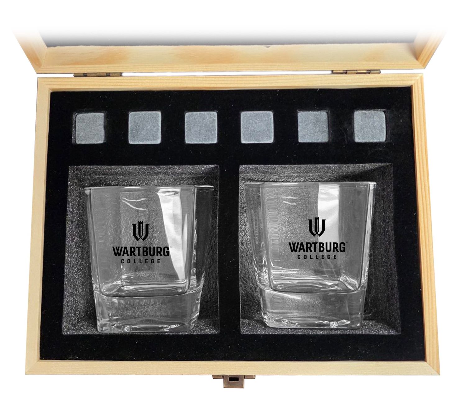 2 pc Rocks Glass Set