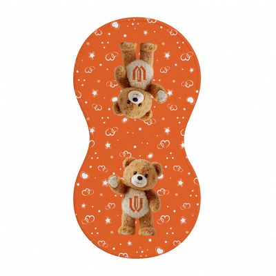 Peanut Shaped Burp Cloth