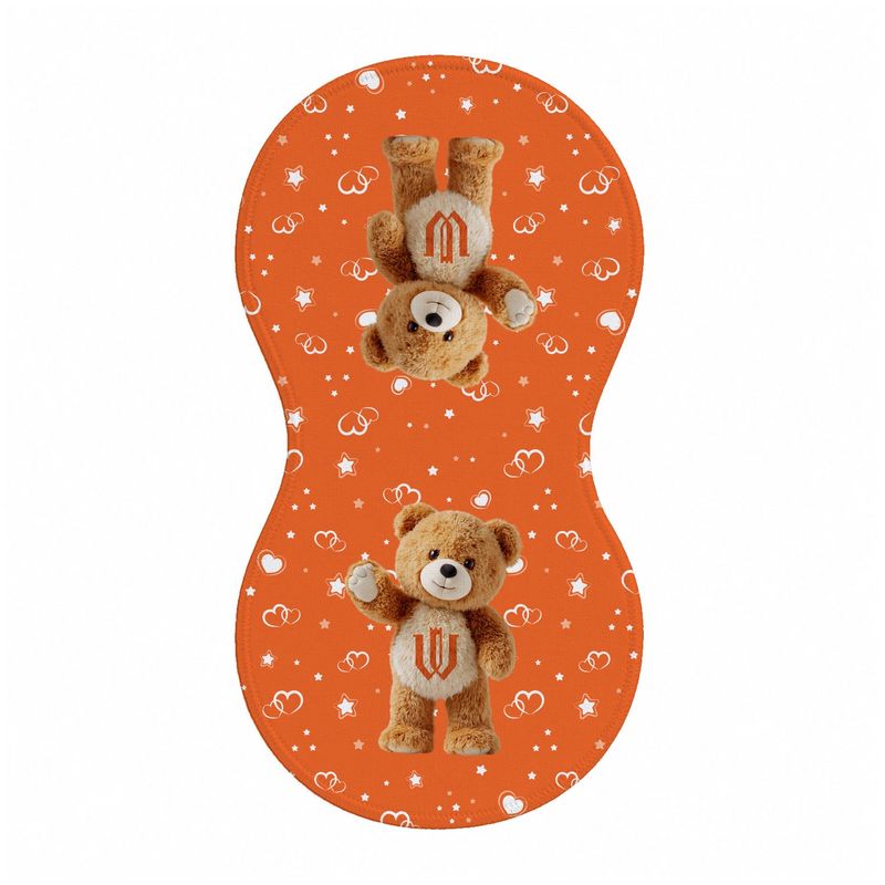 Peanut Shaped Burp Cloth