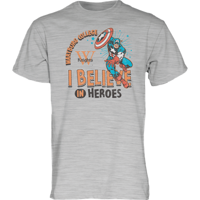 Captain Hero Heather Gray Tee