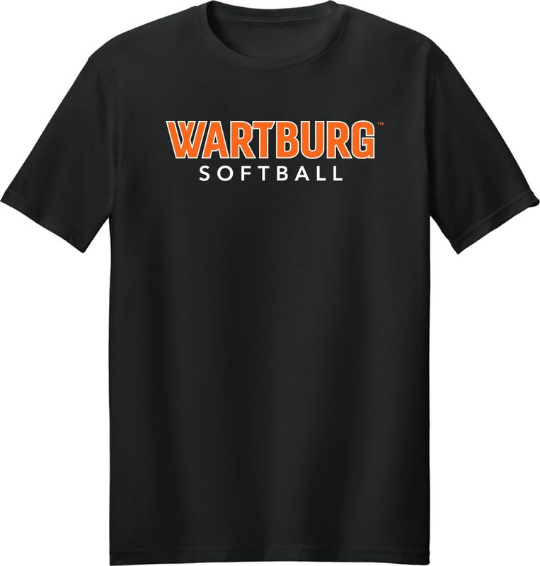 Wartburg Softball SS Tee-Black
