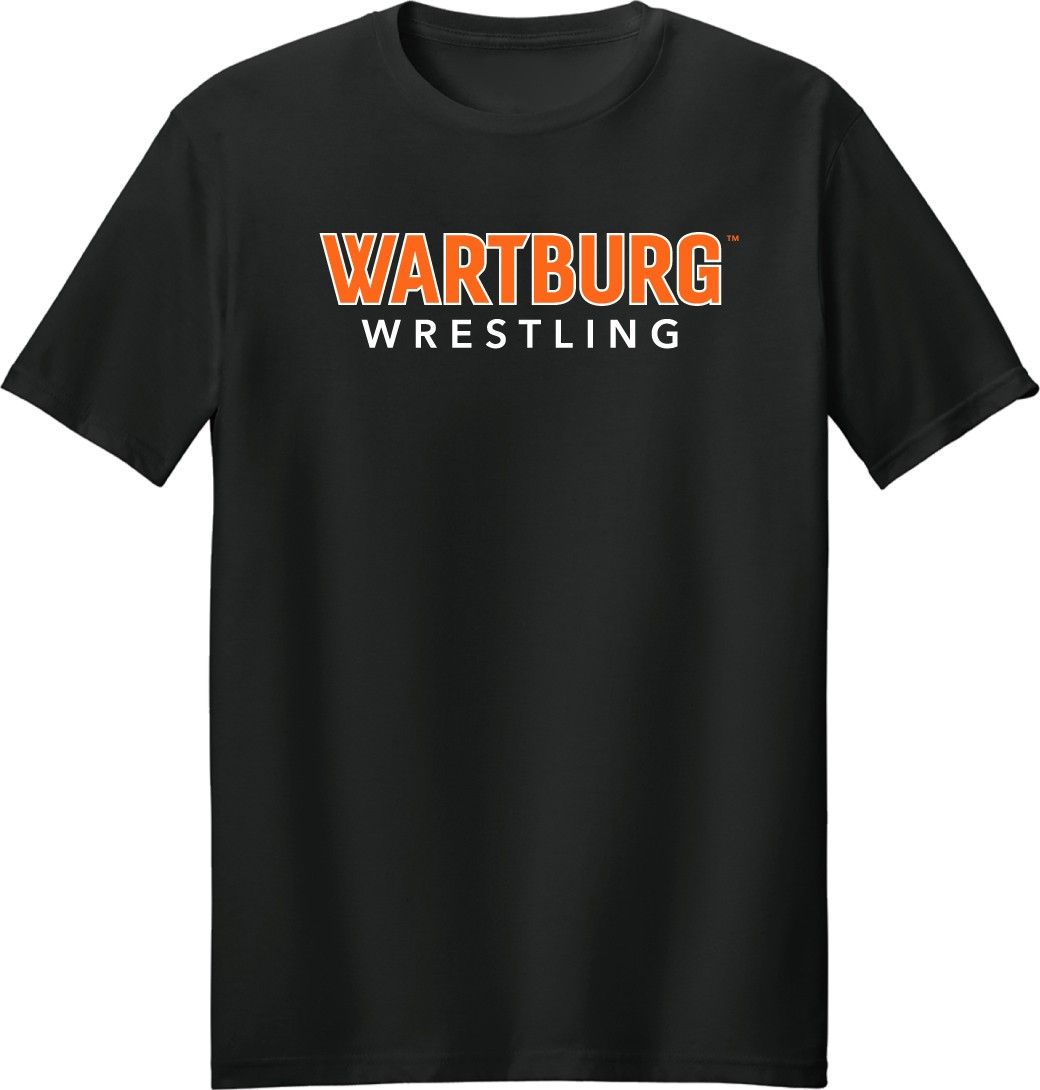 Wartburg Wrestling SS Tee-Black