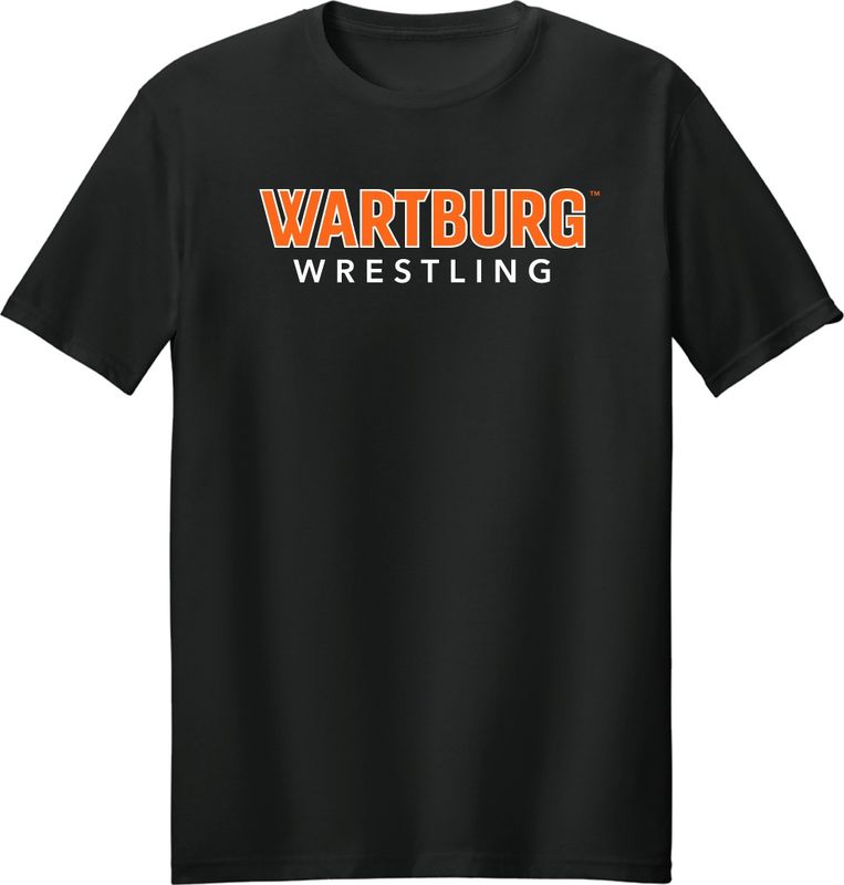 Wartburg Wrestling SS Tee-Black