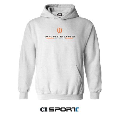 C I Sport Hoodie Embroidered SWT Ash