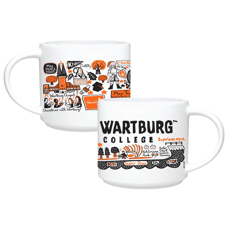 JG 16oz Matte White Rivera Mug