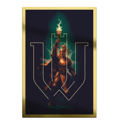 Homecoming 2026 Gold Foil Art Print