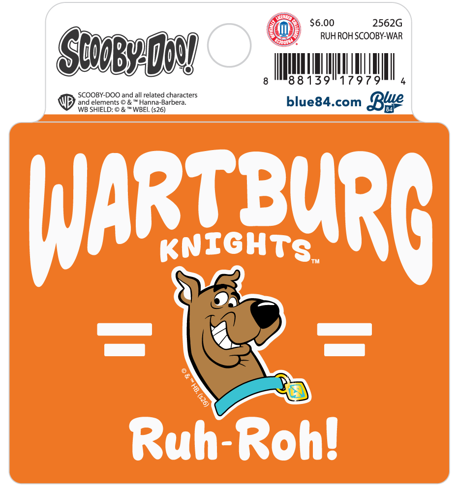 Blue 84 Wartburg Cartoon Stickers
