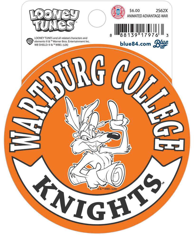 Blue 84 Wartburg Cartoon Stickers