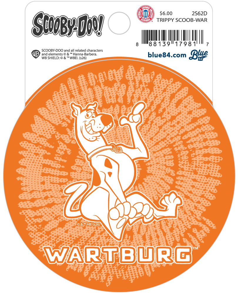 Blue 84 Wartburg Cartoon Stickers