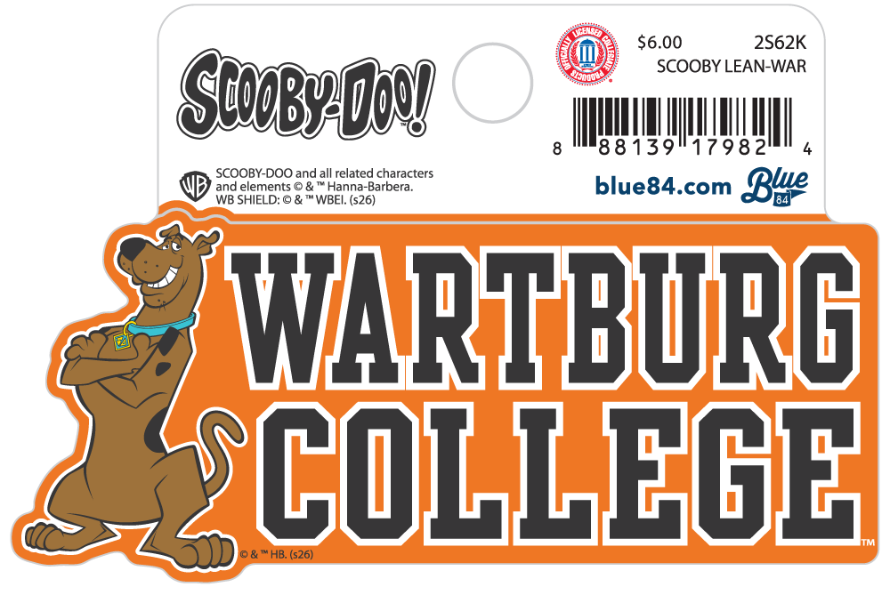 Blue 84 Wartburg Cartoon Stickers