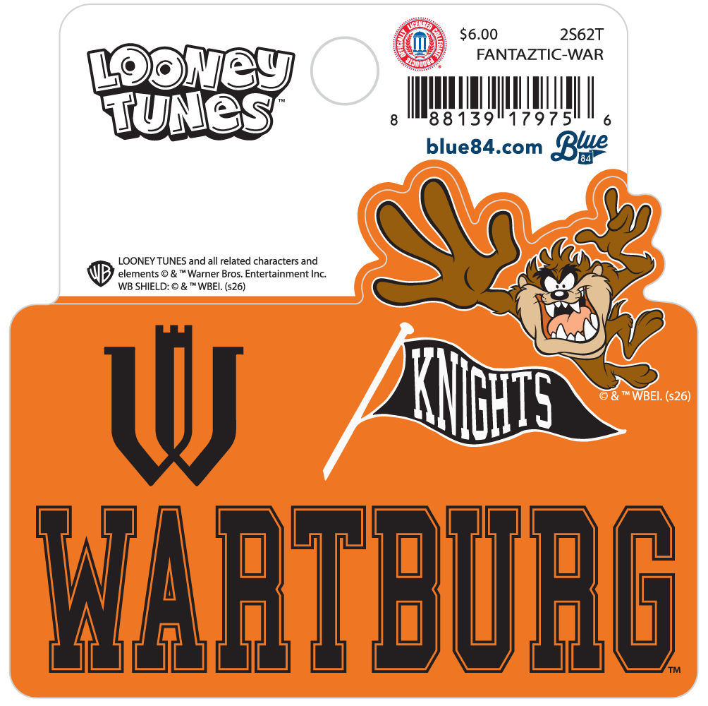 Blue 84 Wartburg Cartoon Stickers
