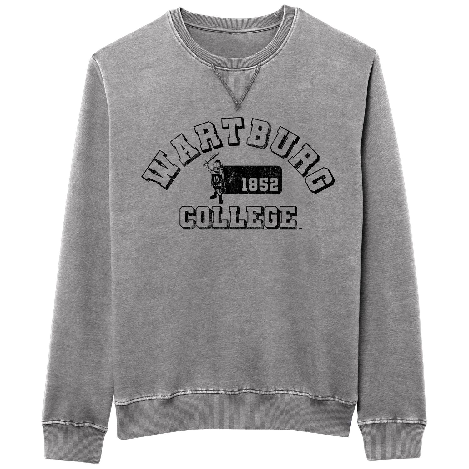 League Wartburg College Heather Smoked Hoodie
