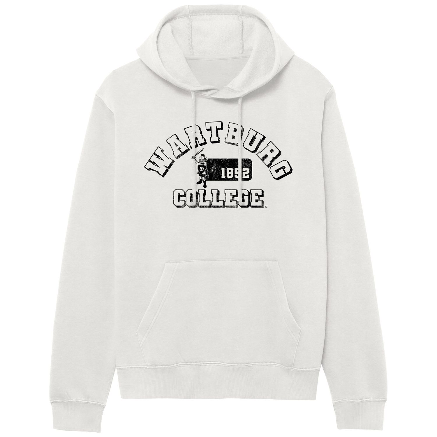 League Wartburg College Washed Vintage Hoodie