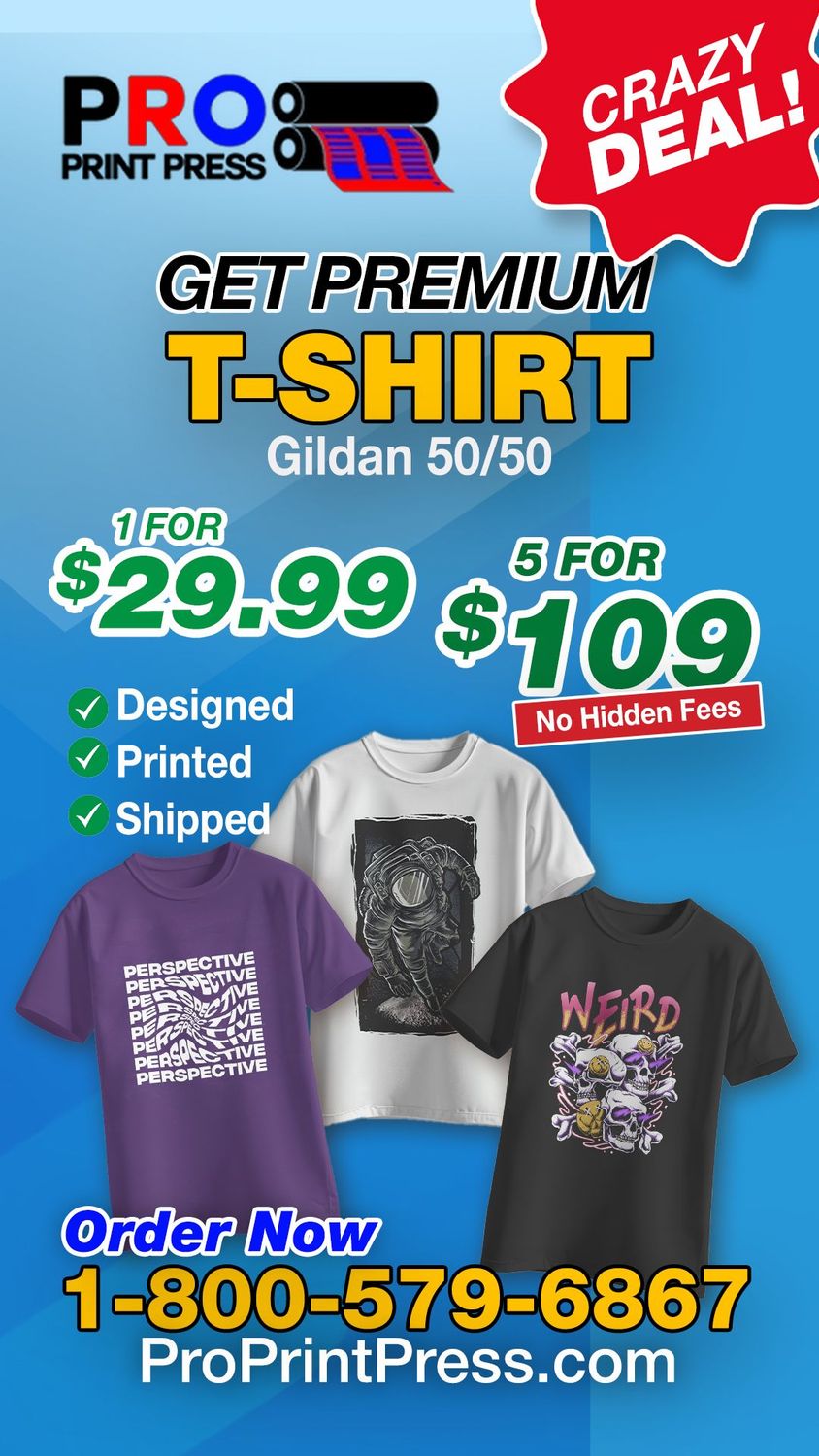 Premium T-Shirt Gildan 50/50