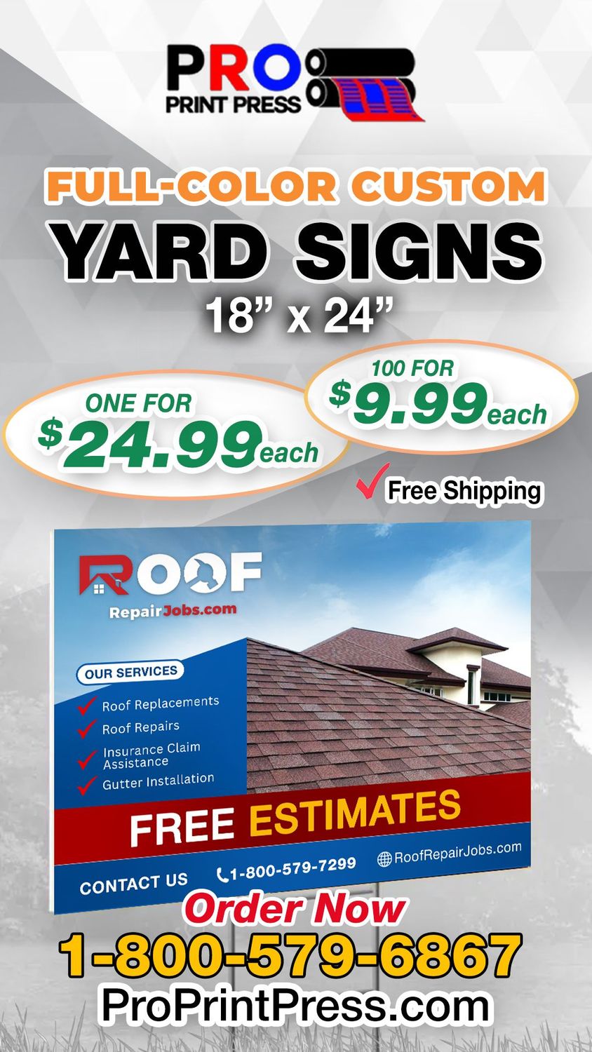 Standard Yard Sign