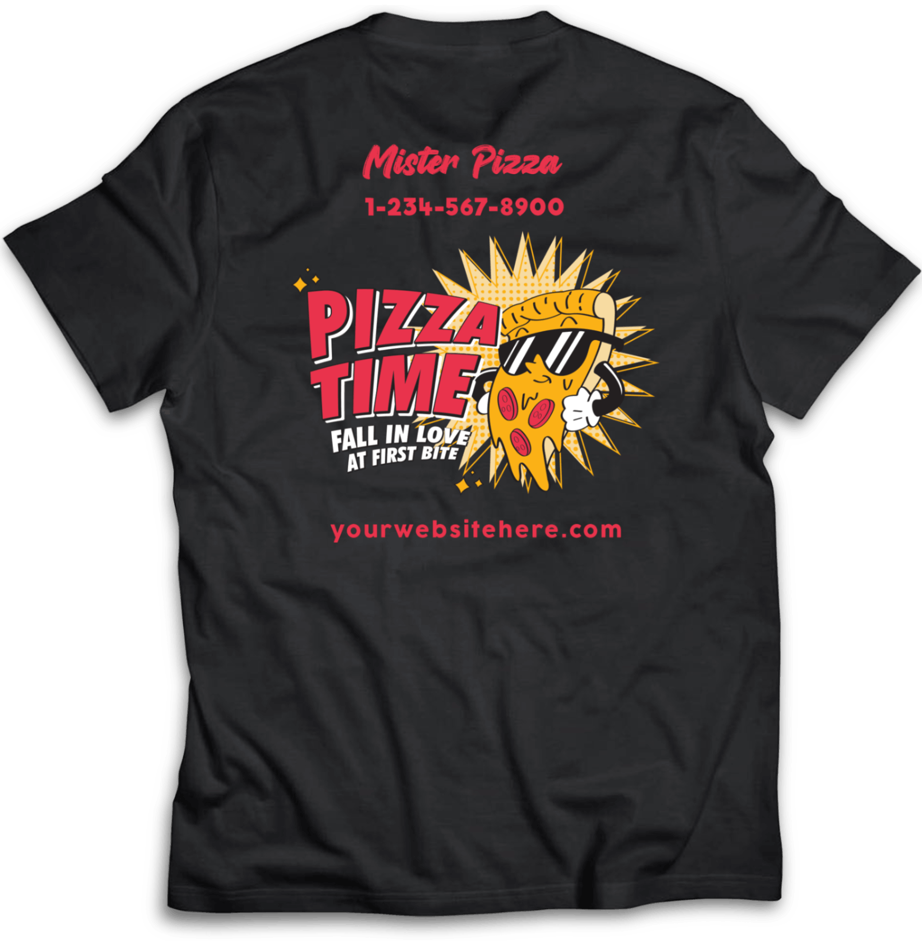 Pizza T-Shirt AB Templates 5