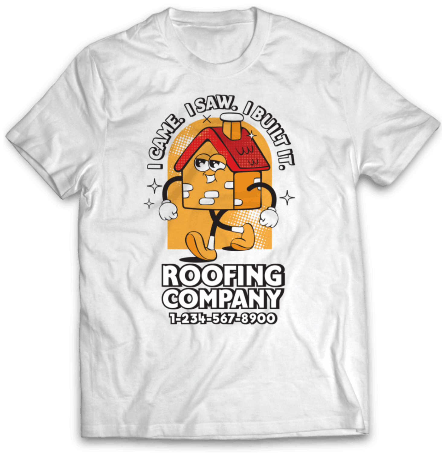 Roofers T-Shirt AB Templates 11