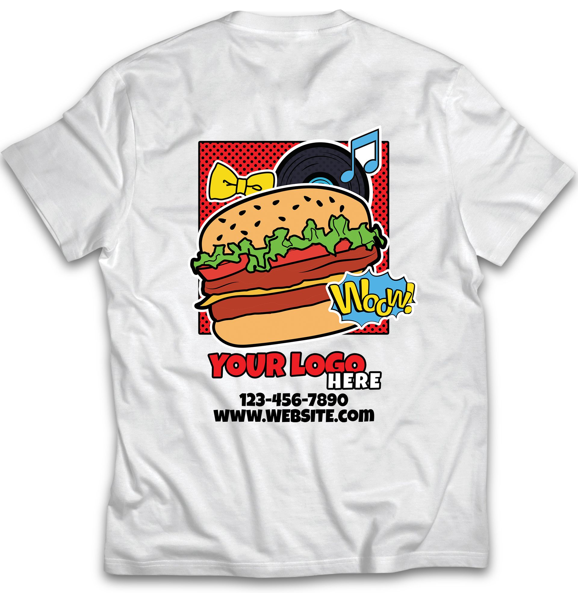 Burger T-Shirt KN Templates 14