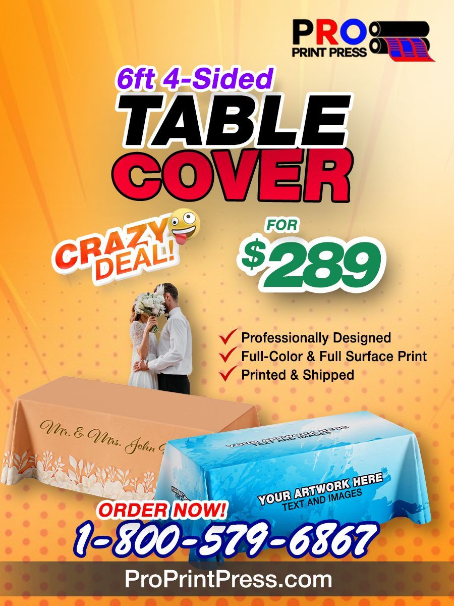 Table Cover 6Ft