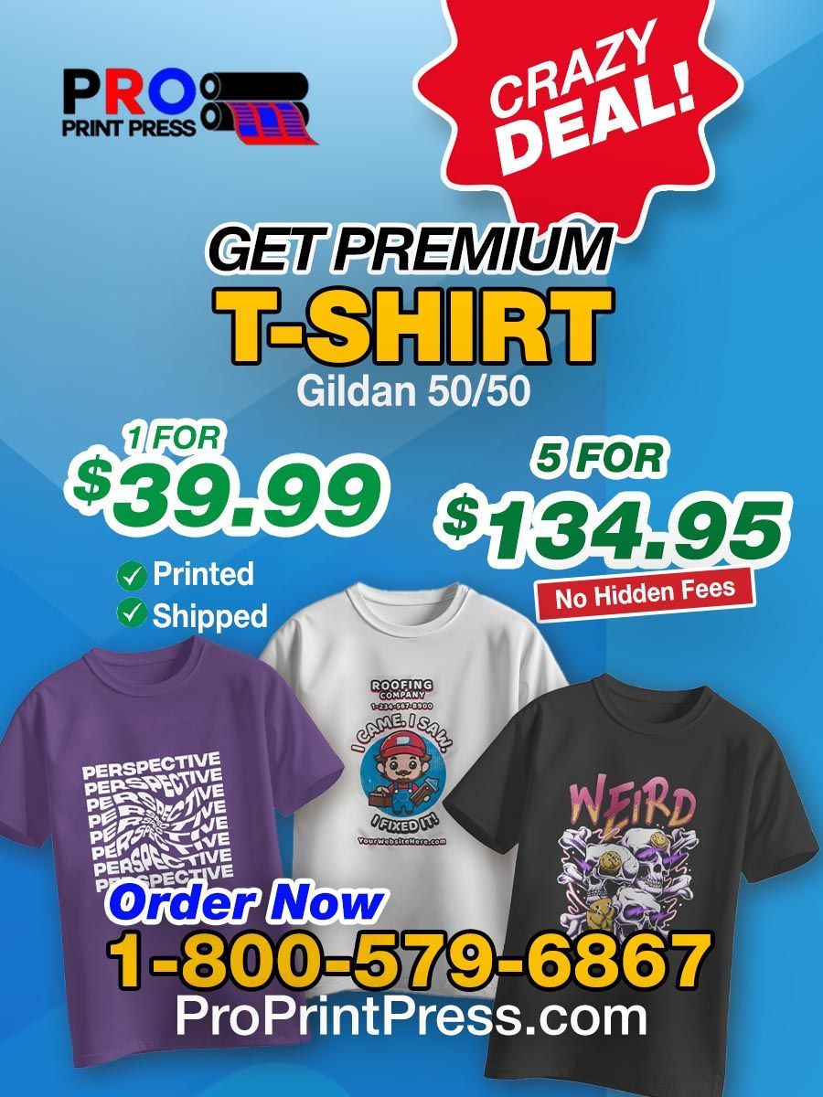 Premium T-Shirt Gildan 50/50