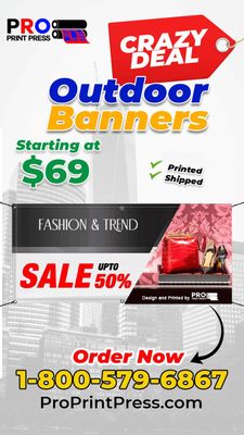 Outdoor Banner