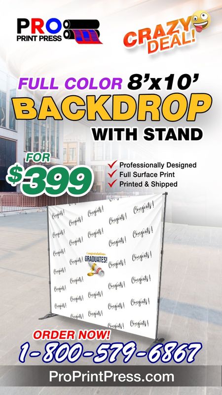 Backdrop Banner Stands