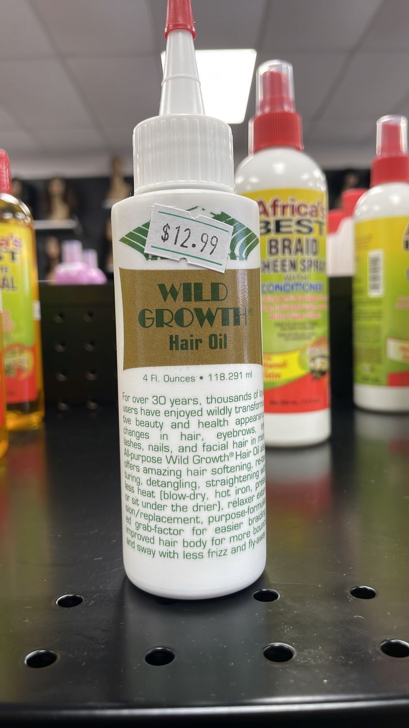 WILD GROWTH HAIR OIL         4Z